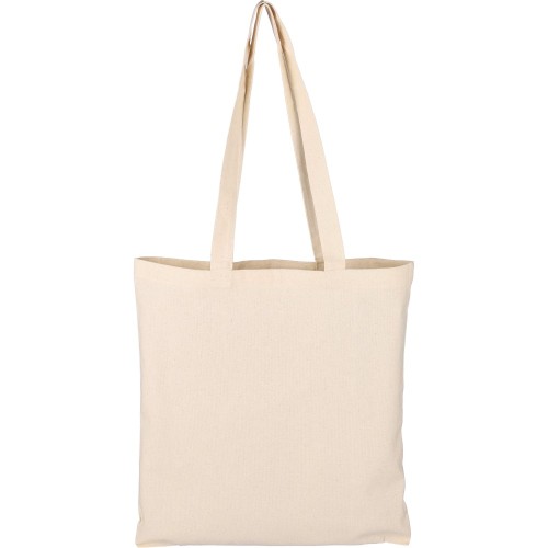 Oeko-Tex pamut bevásárlótáska, 180 g/m2, natúr