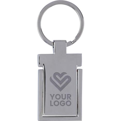 Kulcstartó és telefonállvány, ezüst