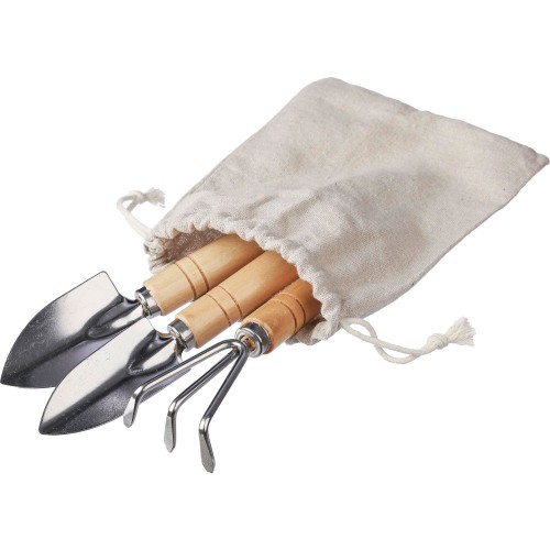 Fa kertészkészlet, natúr