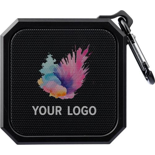 Hangszóró újraműanyagból, fekete