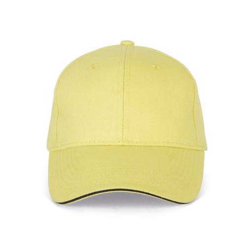 Kup Orlando 6 paneles sapka, Lemon Yellow/Dark Gr, U