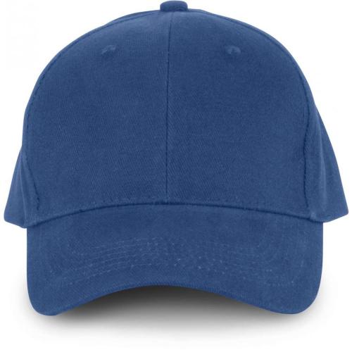 Kup 6 paneles organikus pamut baseballsapka, Royal Blue, U