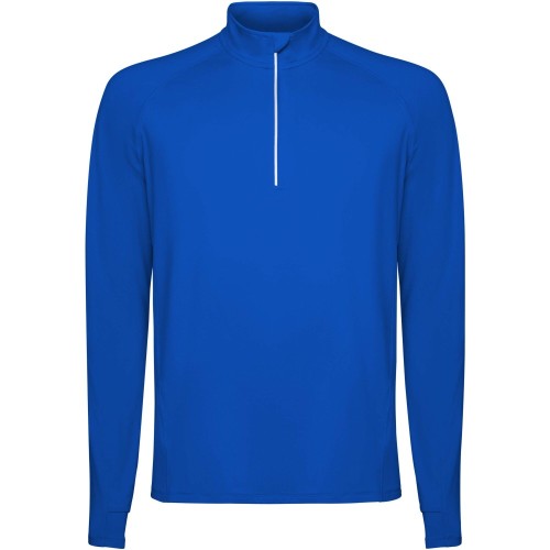 Roly Estambul félcipzáras férfi pulóver, kék, 2XL