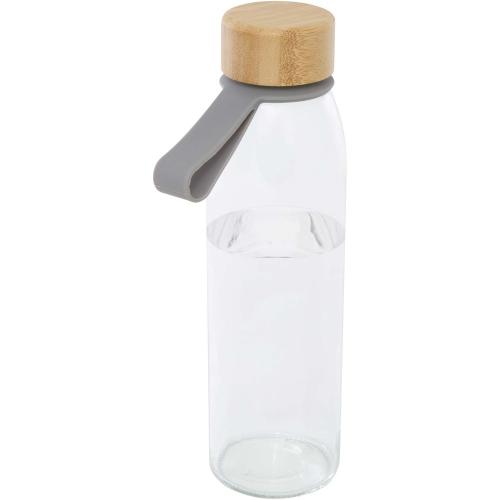 Porto üveg vizespalack, 500 ml, szürke