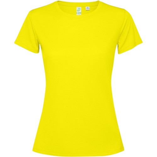 Roly Estoril rövidujjú női póló, sárga, 2XL