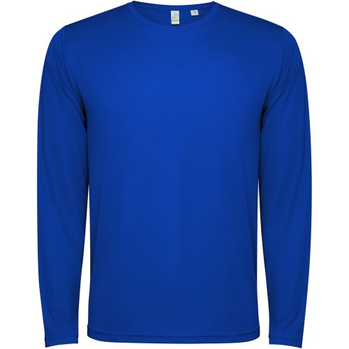 Roly Estoril hosszúujjú unisex póló, kék, M
