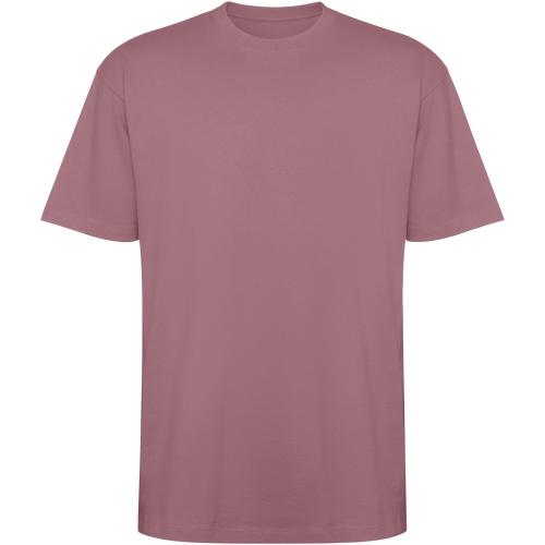 Roly Bull rövidujjú uniszex oversized póló, piros, S