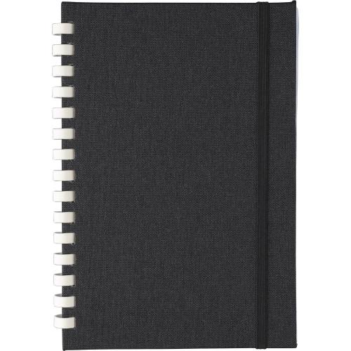 A5 jegyzetfüzet, rPET, fekete