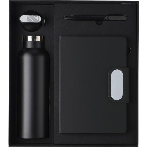 Irodai ajándékszett, fekete