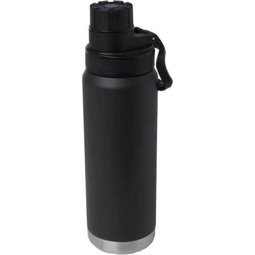 Fortis RCS újraacél vákuumos kulacs, 700 ml, fekete