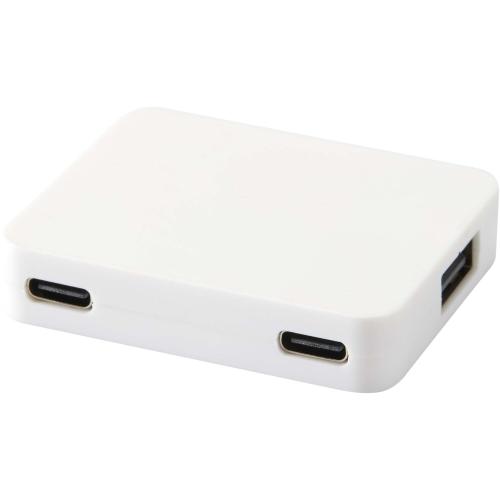 Gaia USB elosztó, fehér