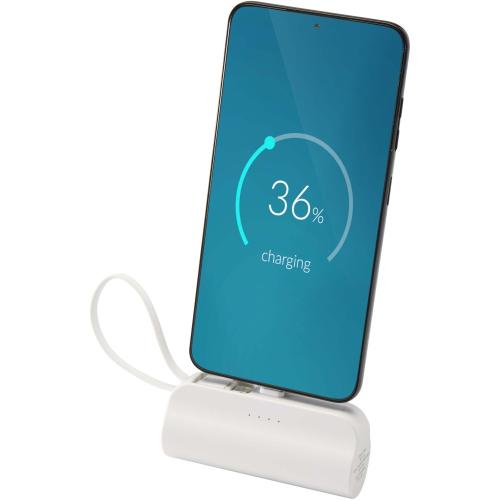 Alnair powerbank, 5000 mAh 10W, fehér