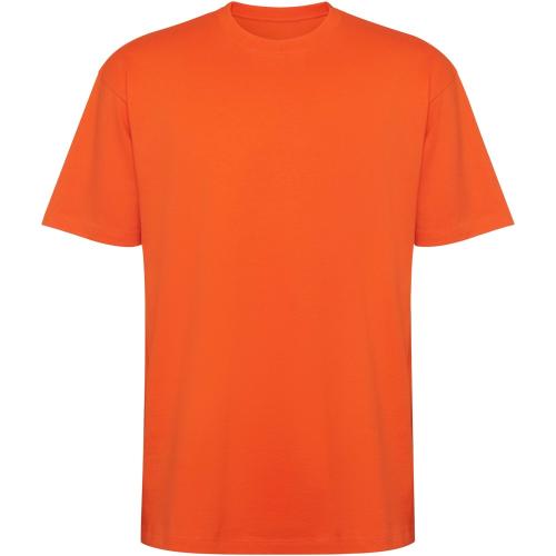 Roly Bull rövidujjú uniszex oversized póló, narancs, XS