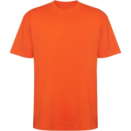 Roly Bull rövidujjú uniszex oversized póló, narancs, 3XL