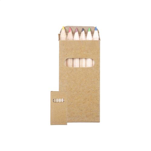 6 db-os színesceruza készlet