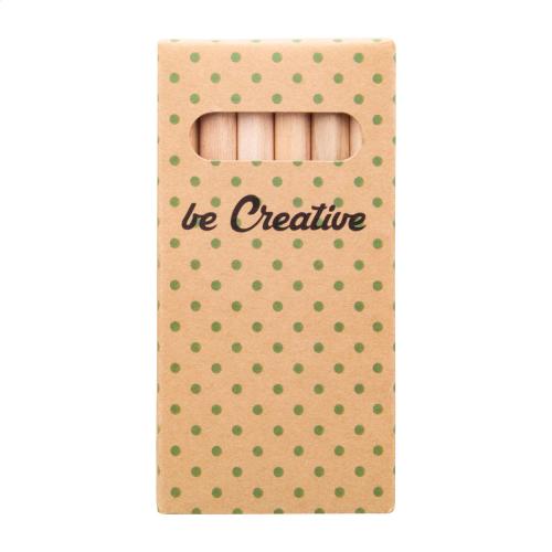 egyediesíthető színes ceruzaszett (6 db)