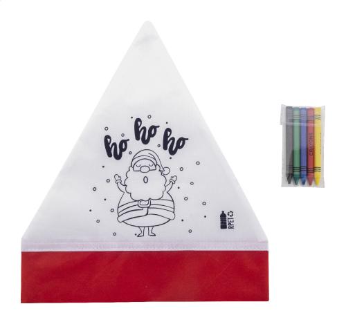 színezhető Mikulássapka