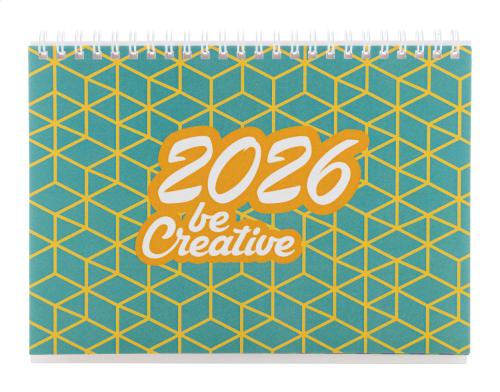 egyedi asztali naptár