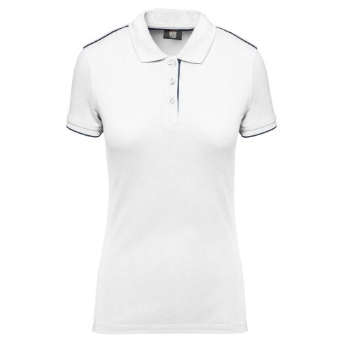 LADIES' SHORT-SLEEVED CONTRASTING DAYTODAY POLO SHIRT