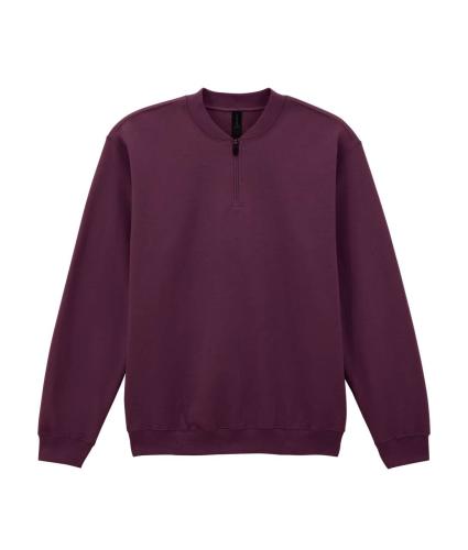 SOFTSTYLE™ MIDWEIGHT FELNŐTT 1/4 CIPZÁRAS PULÓVER