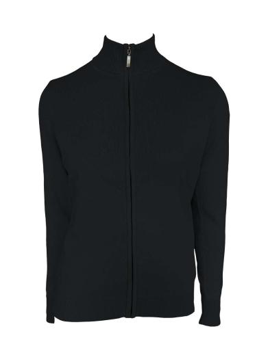 NŐI VÉGIG CIPZÁRAS FINOMKÖTÖTT PAMUT KARDIGÁN