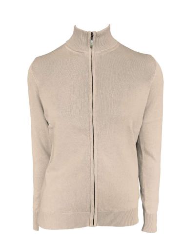 NŐI VÉGIG CIPZÁRAS FINOMKÖTÖTT PAMUT KARDIGÁN