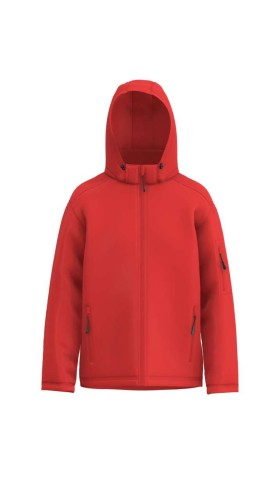 FÉRFI 3 RÉTEGŰ LEVEHETŐ KAPUCNIS SOFTSHELL DZSEKI