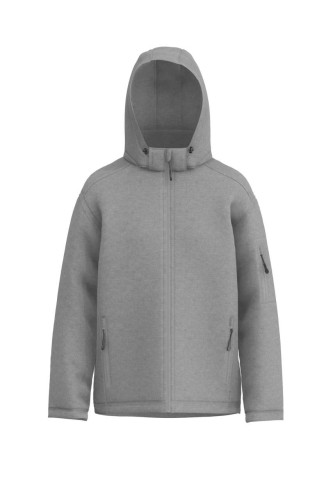 FÉRFI 3 RÉTEGŰ LEVEHETŐ KAPUCNIS SOFTSHELL DZSEKI