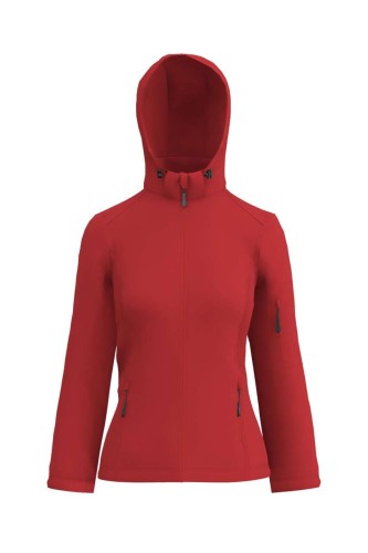 NŐI 3 RÉTEGŰ LEVEHETŐ KAPUCNIS SOFTSHELL DZSEKI