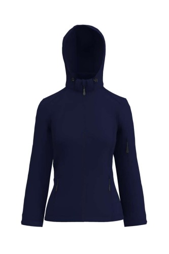 NŐI 3 RÉTEGŰ LEVEHETŐ KAPUCNIS SOFTSHELL DZSEKI