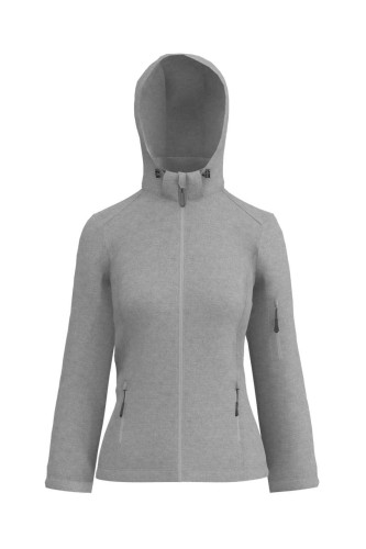 NŐI 3 RÉTEGŰ LEVEHETŐ KAPUCNIS SOFTSHELL DZSEKI