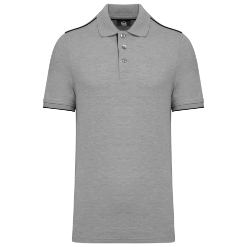 MEN'S SHORT-SLEEVED CONTRASTING DAYTODAY POLO SHIRT