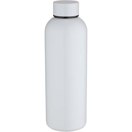 Spring szublimációs bevonatú rozsdamentes acél vizespalack, 750 ml, fehér