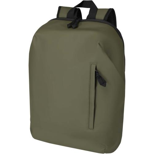 Resi Plus 15" lopásgátló hátizsák, 18L, erdőzöld