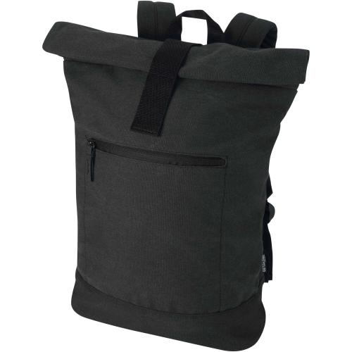 Recanvas 14?-os rolltop hátizsák, 16L, fekete