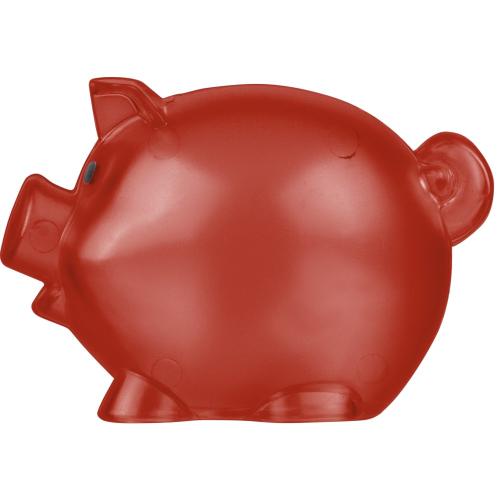 Malacpersely, újrahasznosított PS, piros