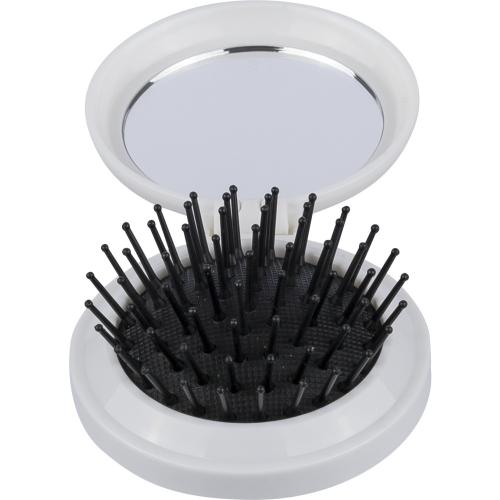 Hajkefe és tükör, fehér