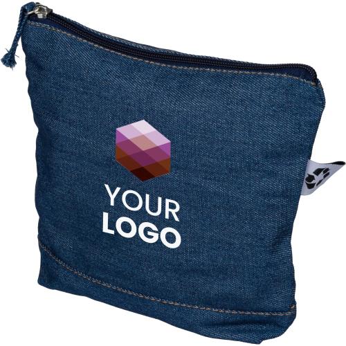 Újra-farmer piperetáska, kék