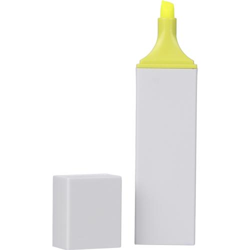 Szövegkiemelő, újraműanyag, sárga