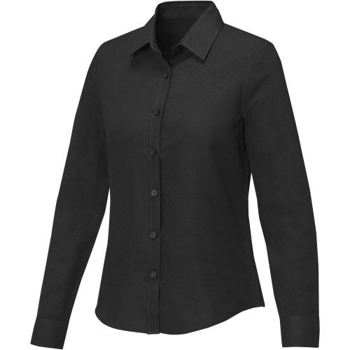 Elevate Pollux hosszúujjú blúz, fekete, 2XL