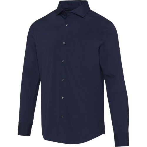 Elevate Carnelian férfi poplin ing, sötétkék, XS