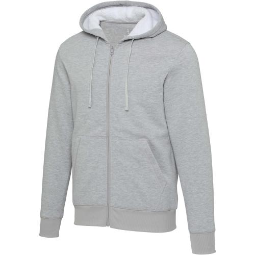 Elevate Natron sherpa cipzáros pulóver, Heather grey, S