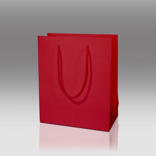 Papírtáska 20×24 cm, piros
