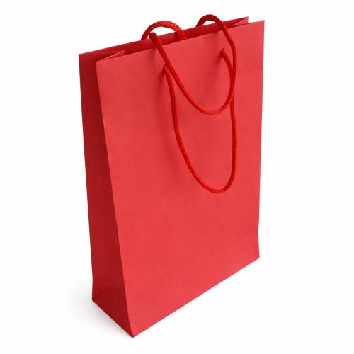 Papírtáska 23×35 cm, piros