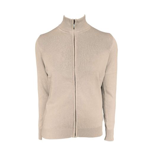 Legend Cipzáros női kardigán, Sand, XS