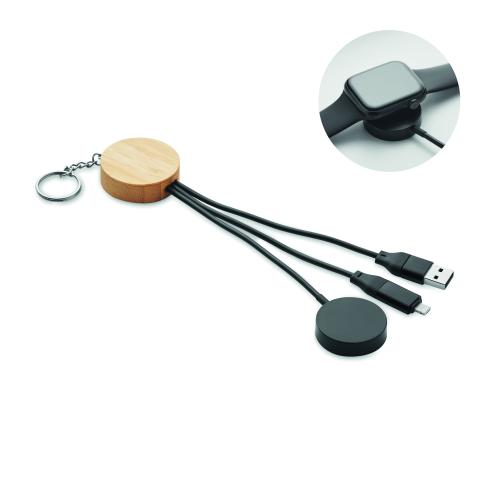 Kulcstartó 4 az 1ben 60W kábel