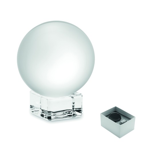 Gömb üveg díj/emlékplakett