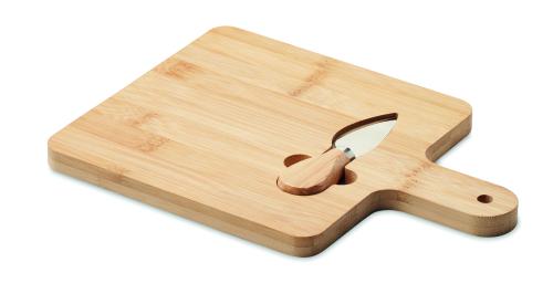 Sajttálaló készlet bambuszból