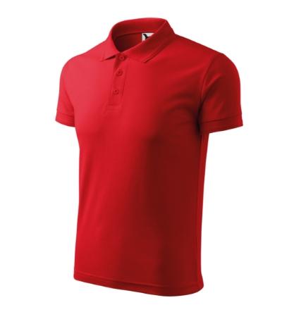 Pique Polo piros XL
