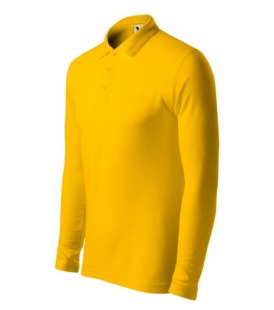 Pique Polo LS sárga L